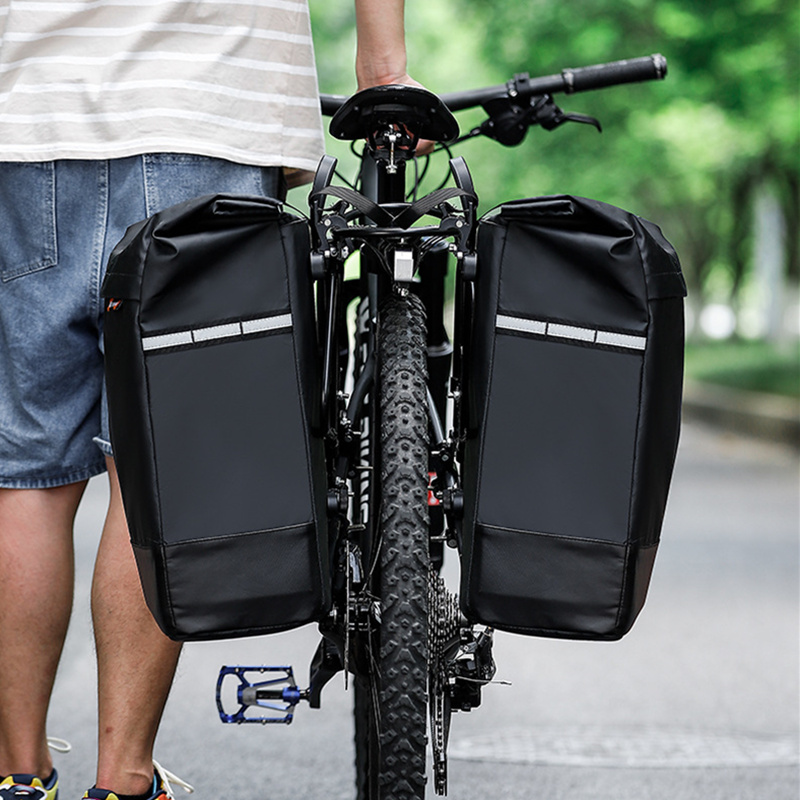 Cycling Gear Shelf - Bicycle Side Bag Mountain Bike Rear