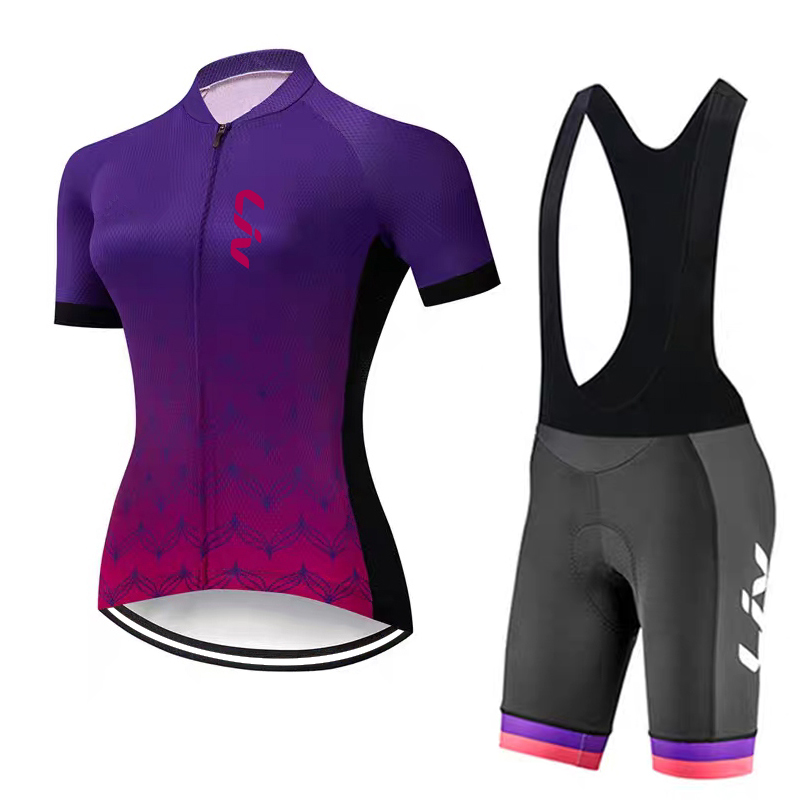 Cycling Gear Outfit - LIV cycling sportswear set women's cycling