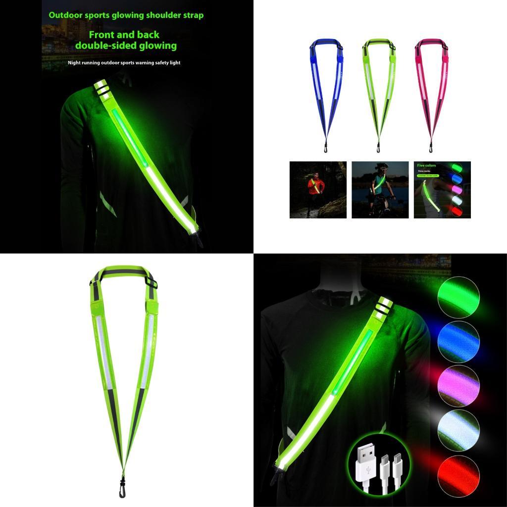 Cycling Visibility Gear - R6FE High Brightness LED Reflective Belt