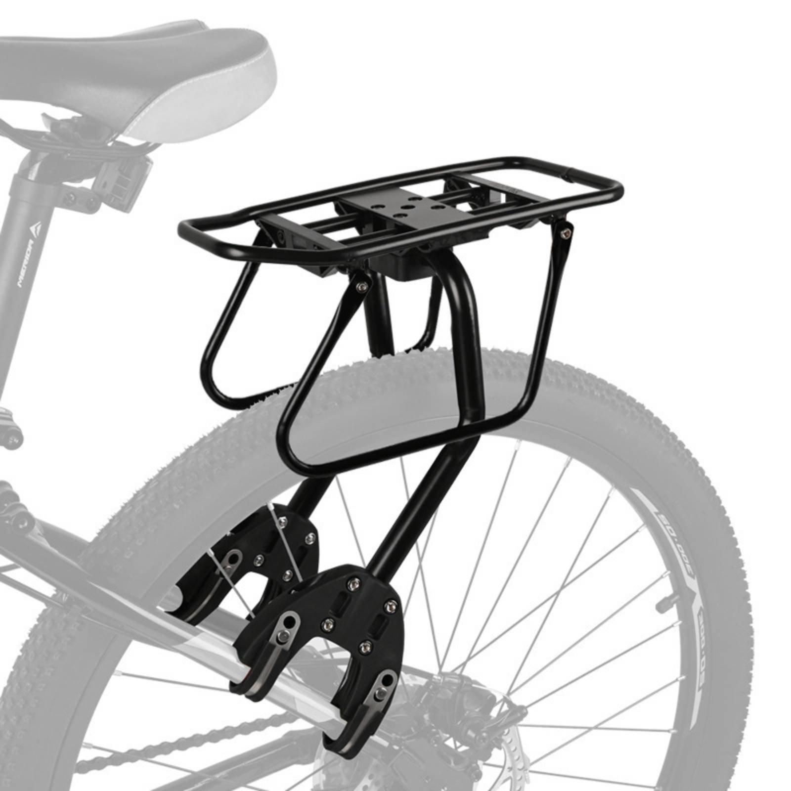 Cycling Gear Shelf - Quick Release Bicycle Rear Rack Mountain