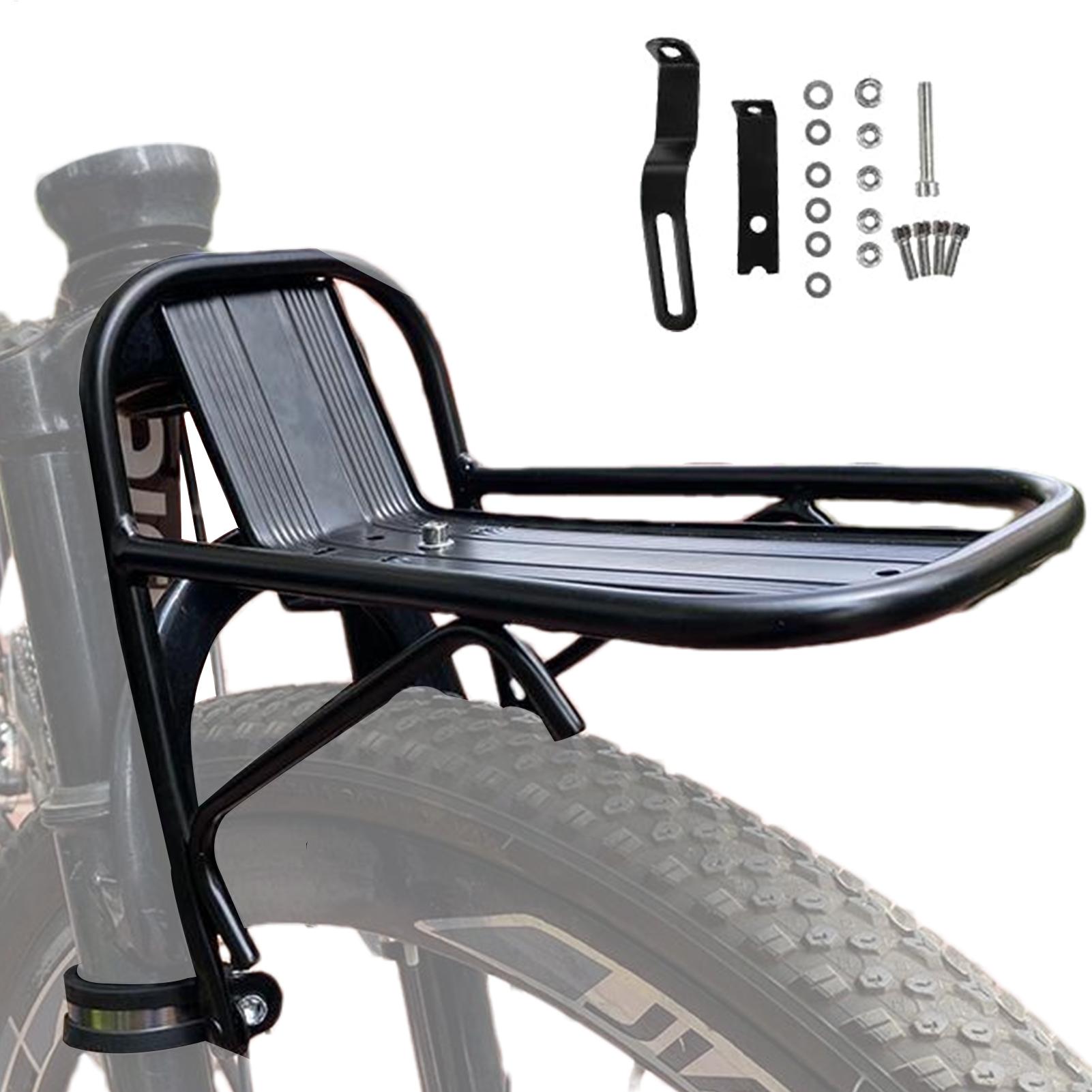 Cycling Gear Shelf - Bicycle Front Cargo Rack for Mountain