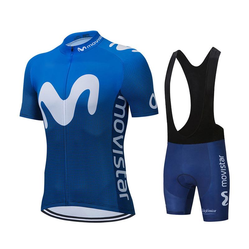 Cycling Gear Outfit - New Summer Movistar Team Cycling Jersey