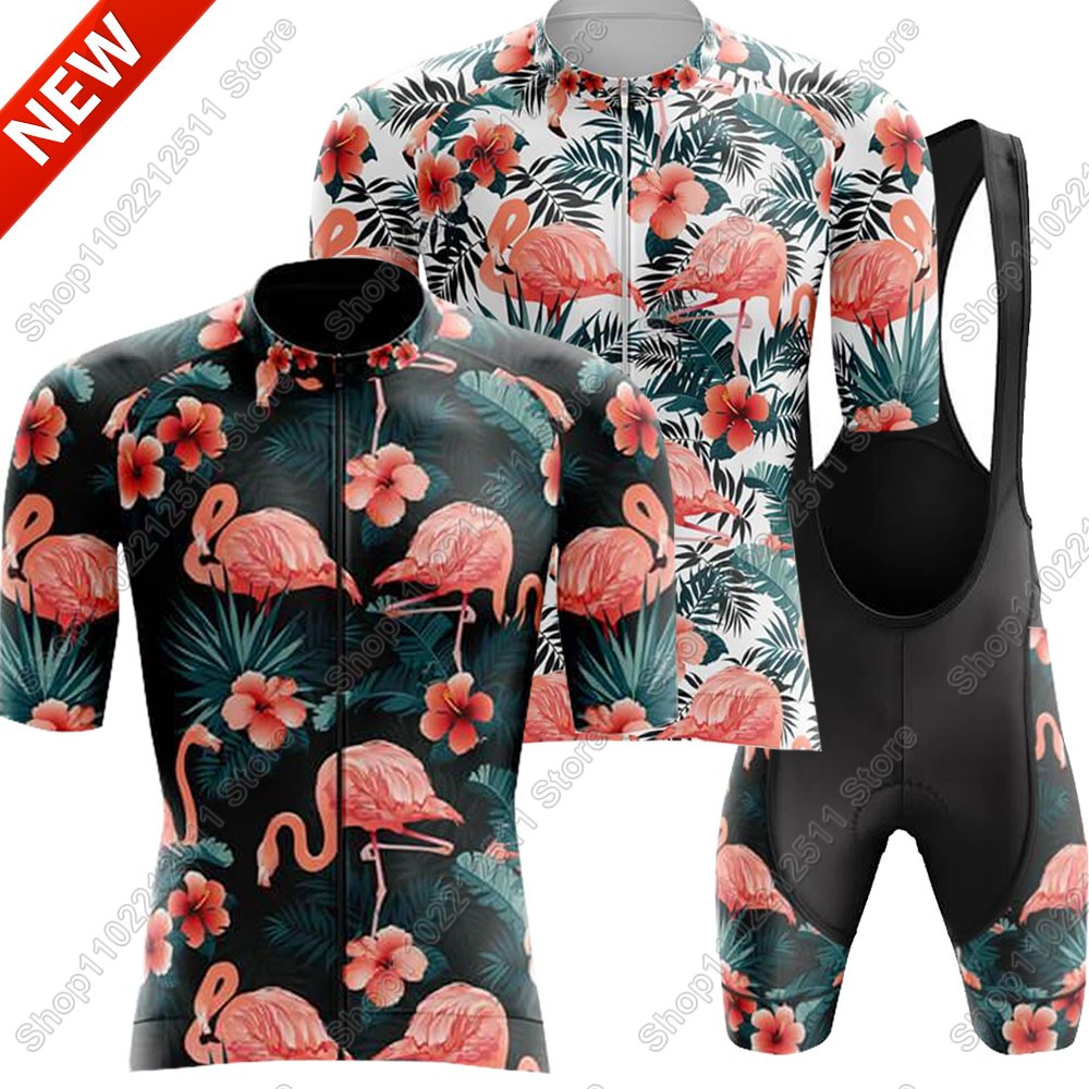 Cycling Gear Outfit - 2025 Flamingo Cycling Jersey Set Bicycle