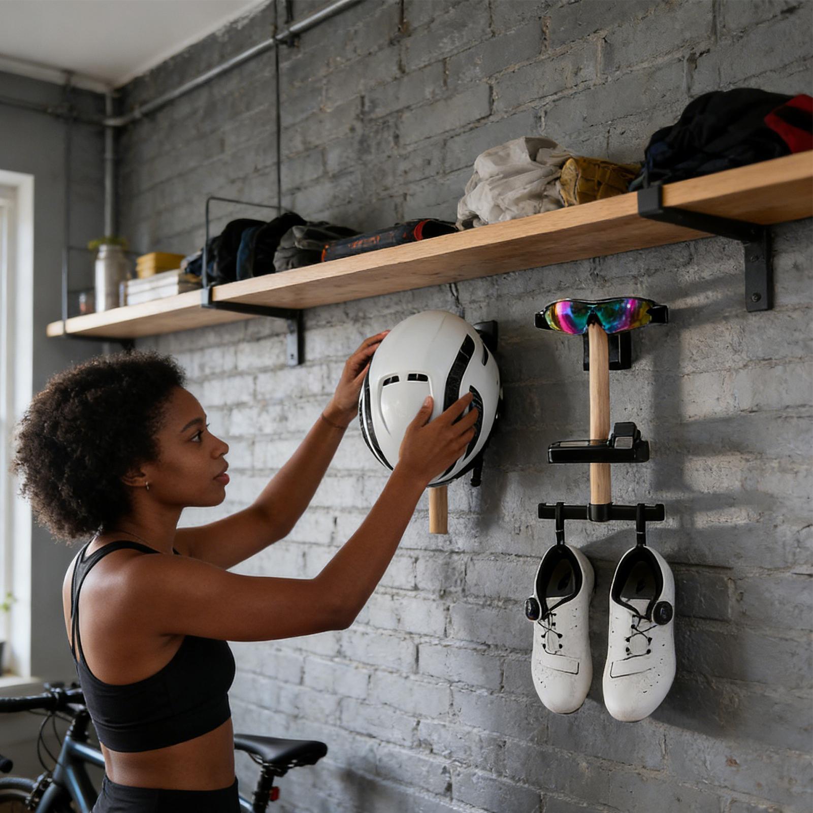 Bicycle Gear Rack 1 Set Wall M - Cycling Gear Organizer Wall review and price