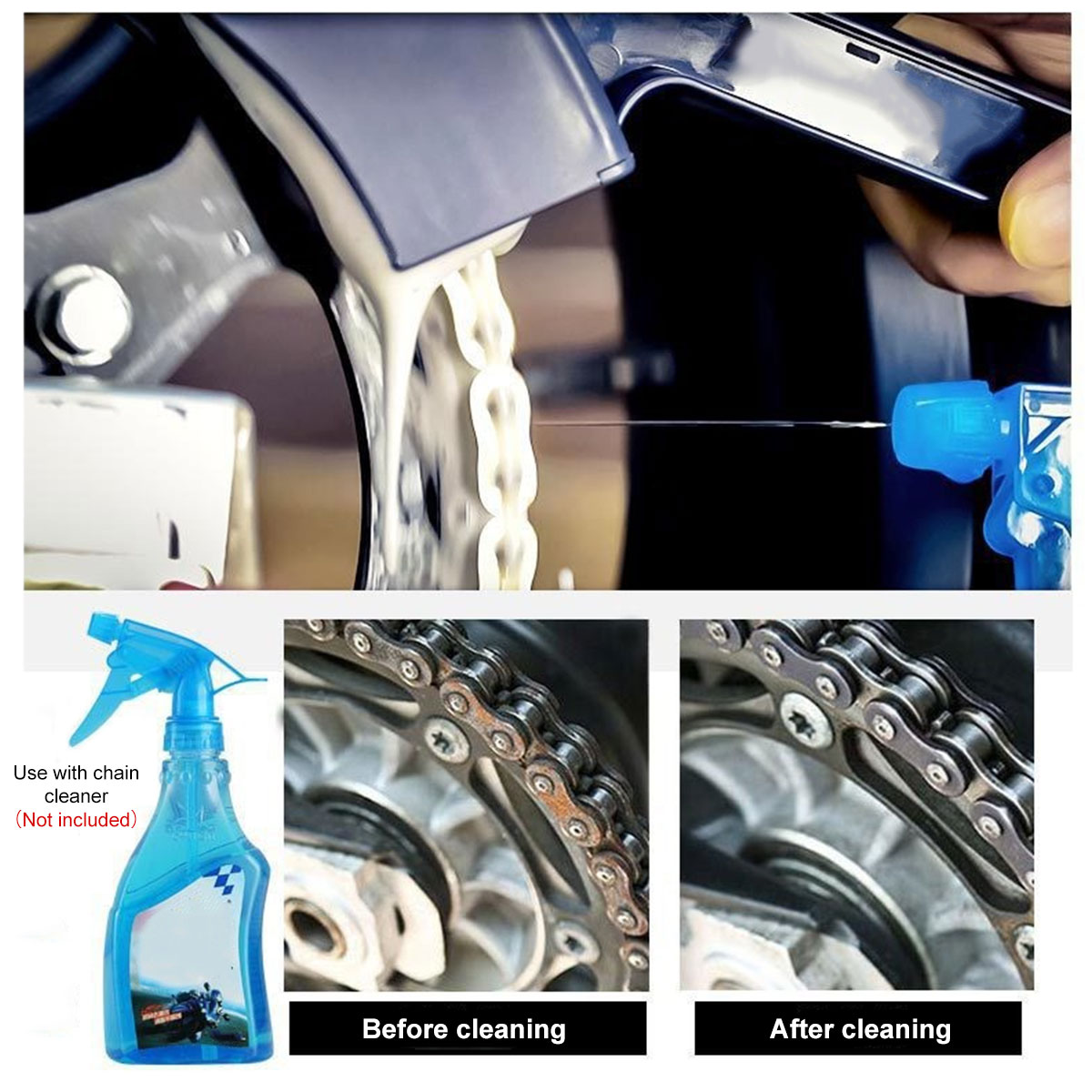 Motorcycle Bike Chain Cleaner  - Cyclo Gear review and price