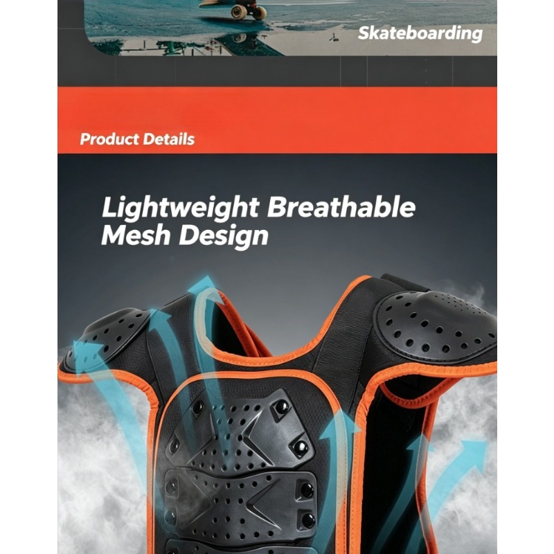 Child Motocross Back Chest  Yo - Youth Cycling Gear review and price