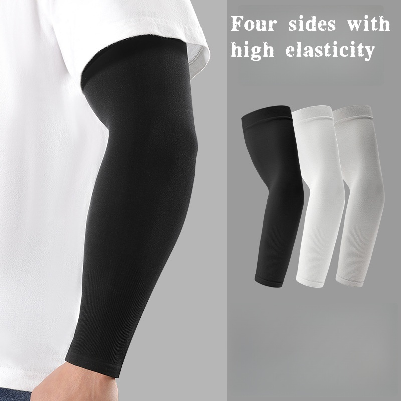 2pcs Ice Silk Arm Sleeves, Bre - Cycling Gear Man review and price