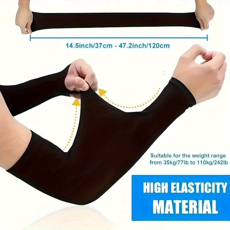 2pcs Ice Silk Arm Sleeves, Bre - Cycling Gear Man review and price