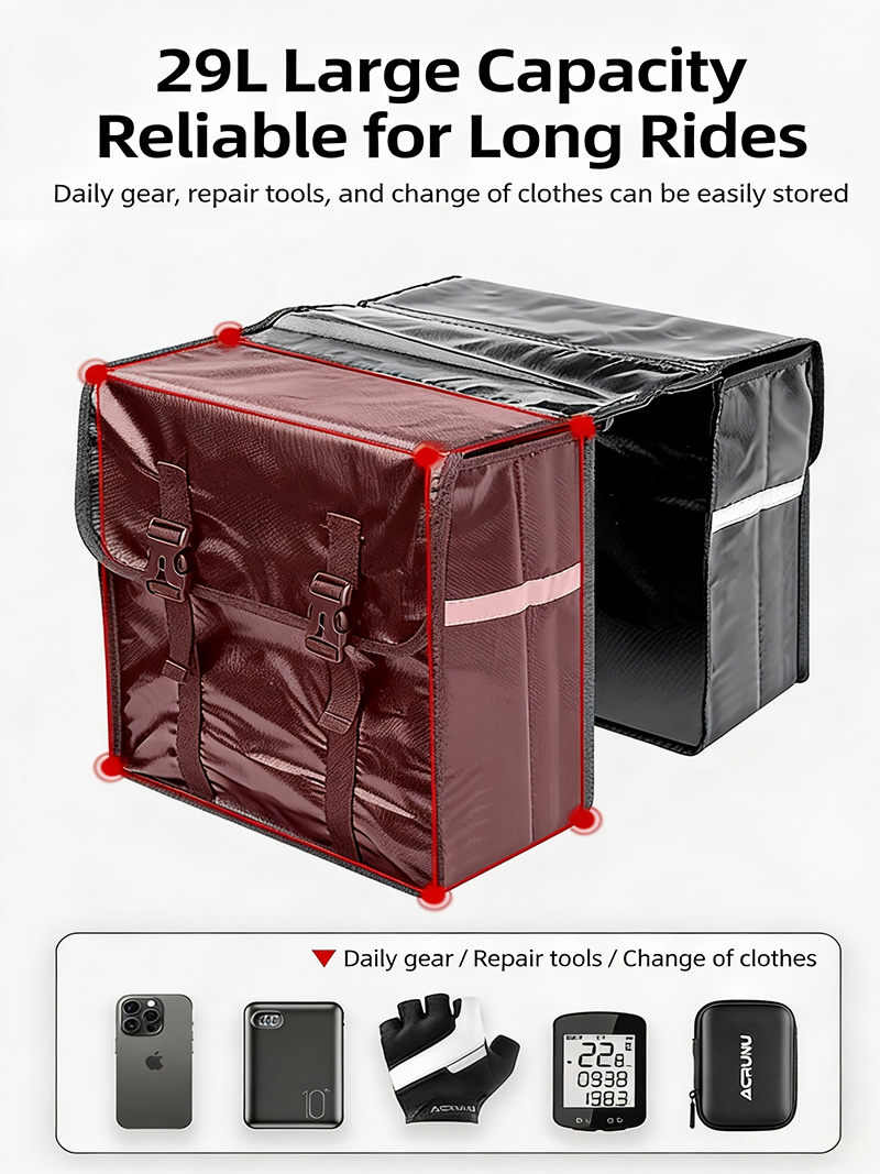 Large Capacity Waterproof Doub - Cycling Gear Duffle review and price