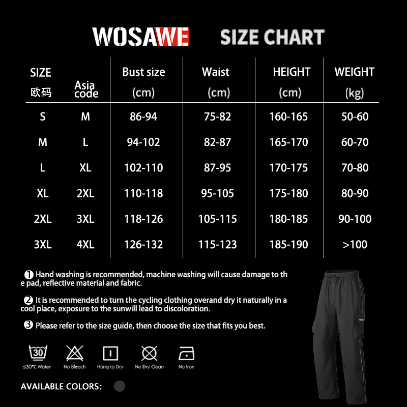 WOSAWE Hiking Rain Pants Outdo - Cycling Shoe Covers review and price