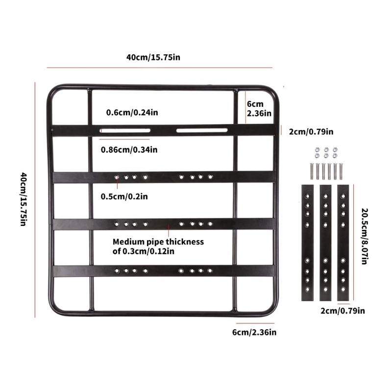 Universals Bike Cargo Rack Rem - Cycling Gear Shelf review and price
