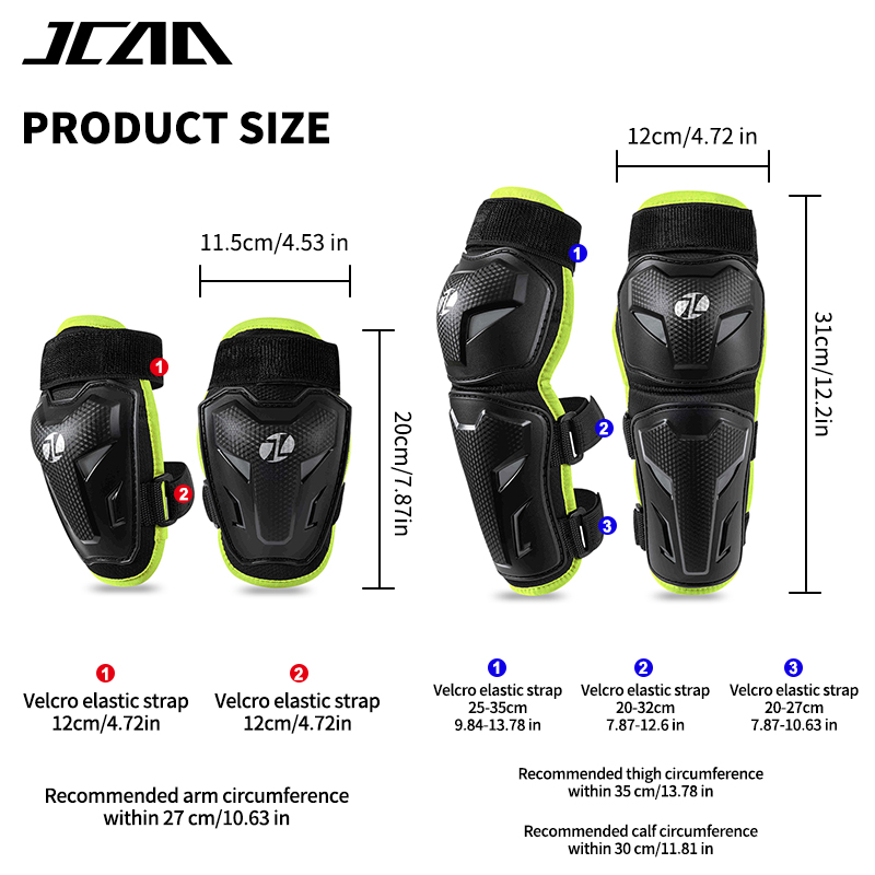 Kids Motorcycle Knee Elbow Pad - Youth Cycling Gear review and price