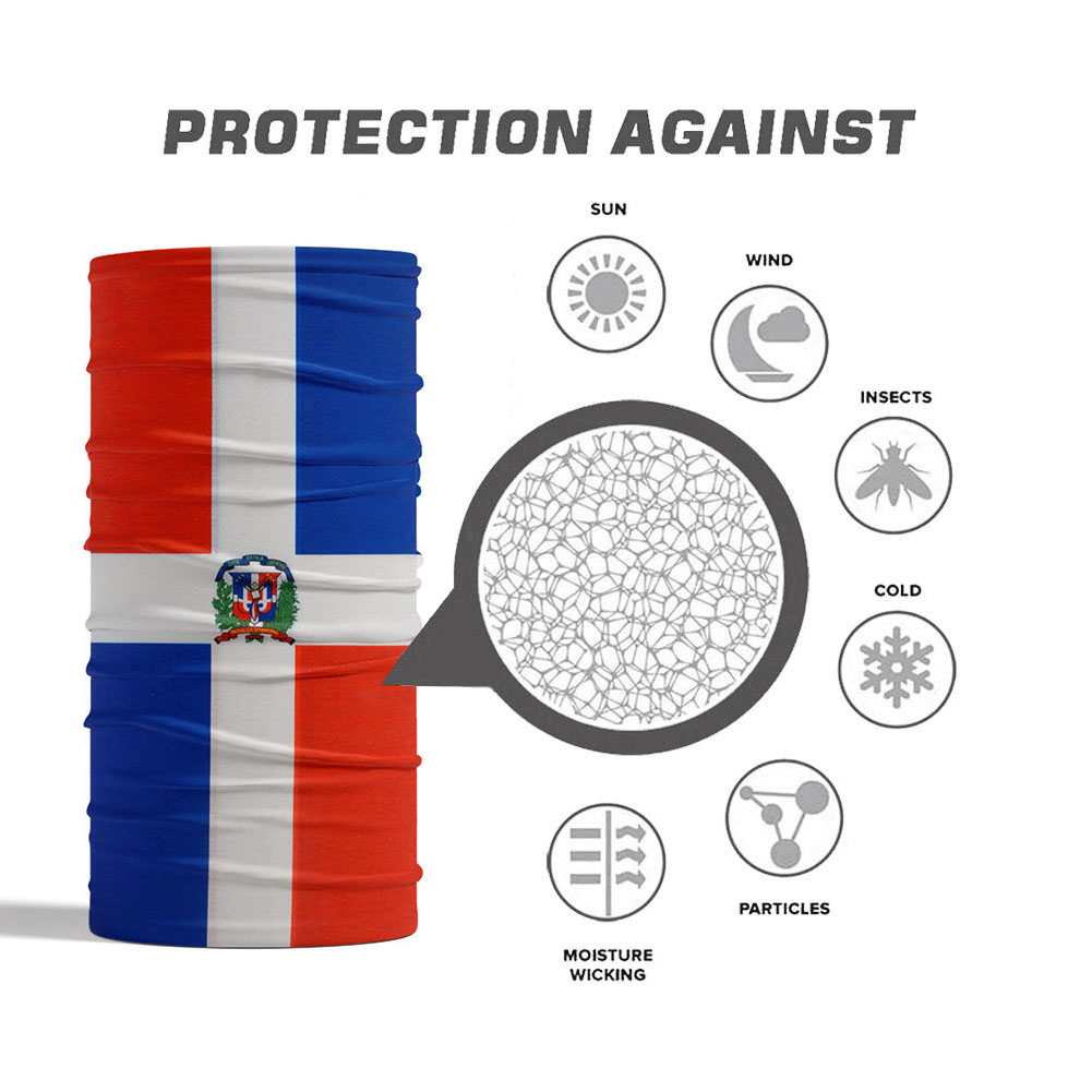 Dominica National Flag Bandana - Cycling Gear Man review and price