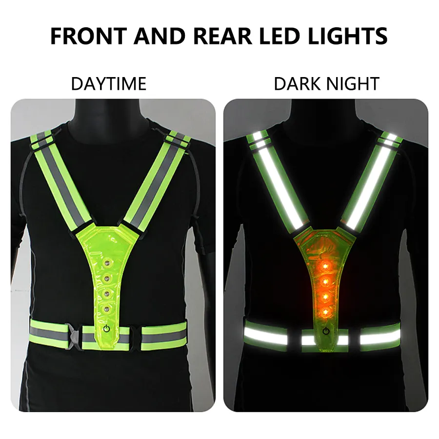 Adjustable Lightweight Safety  - Cycling Visibility Gear review and price