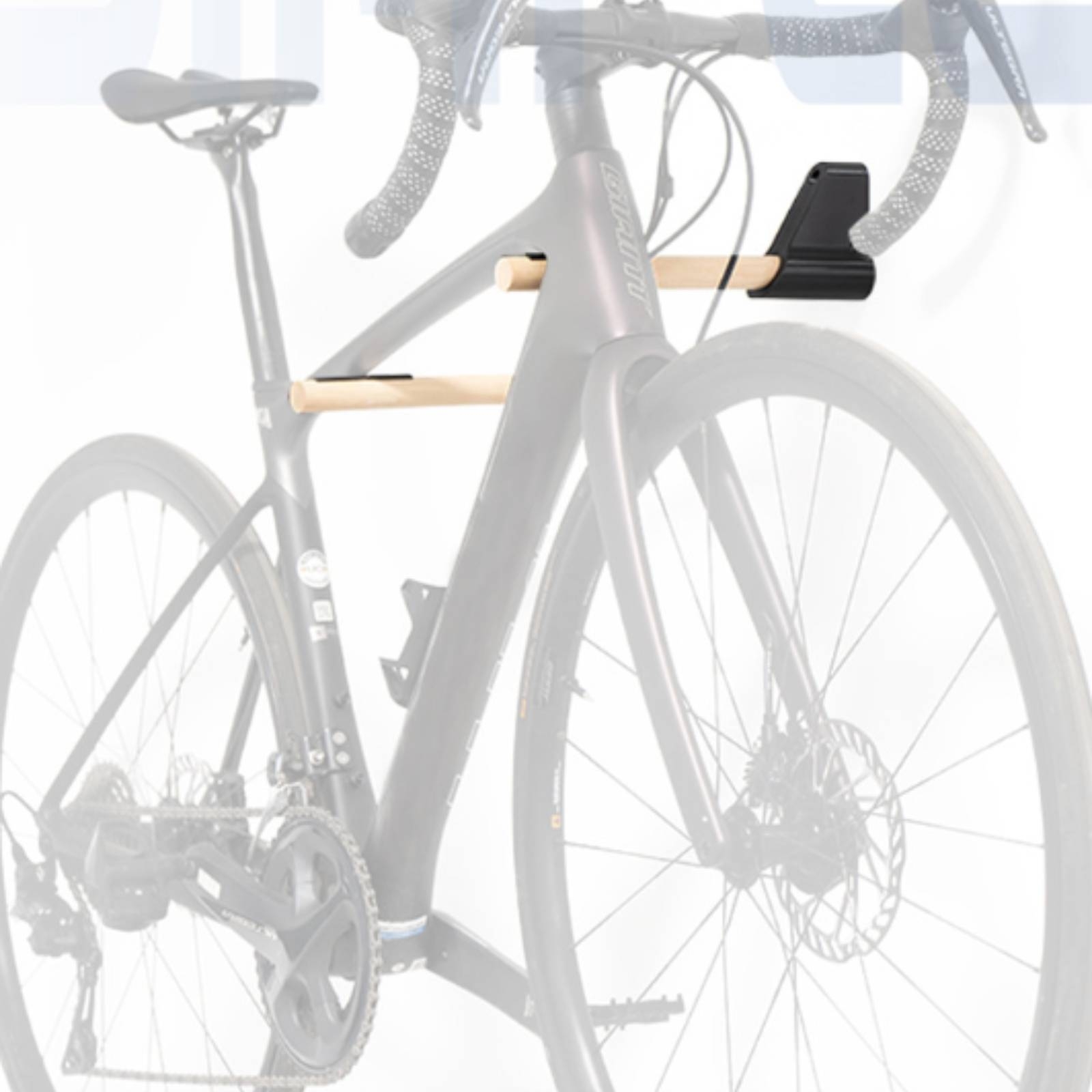 Bike Hanger with Wood Arms Ind - Cycling Gear Organizer Wall review and price
