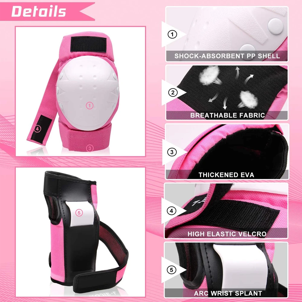 Adult Youth Kids Knee Pads Elb - Youth Cycling Gear review and price