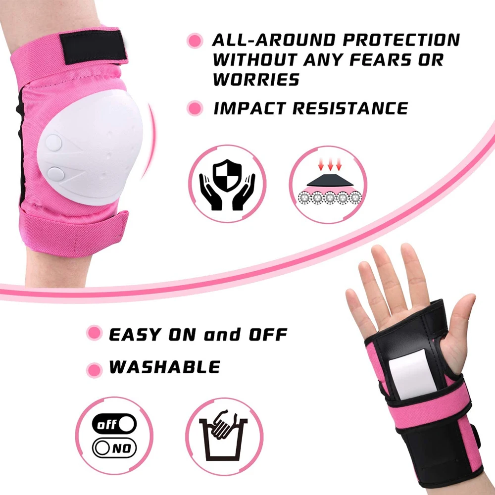 Adult Youth Kids Knee Pads Elb - Youth Cycling Gear review and price