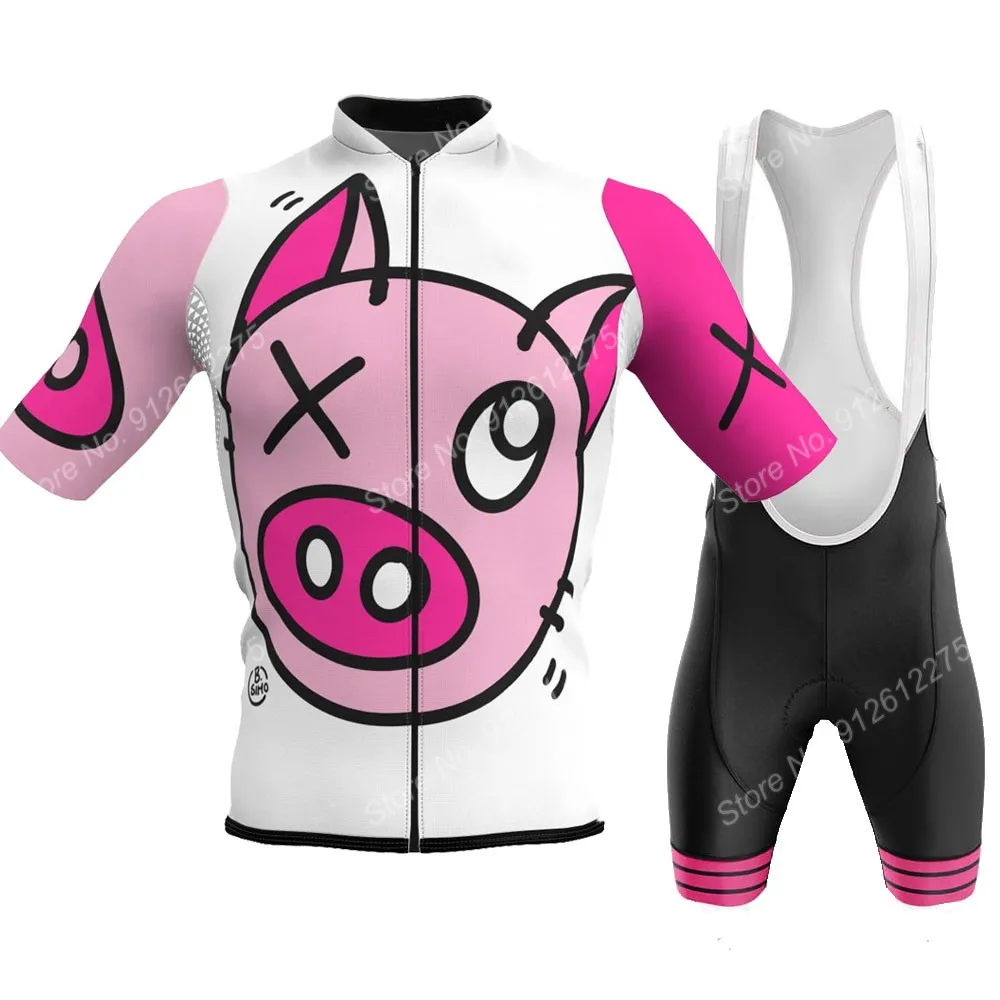 Set Cartoon Comic Pig 2023 Cyc - Cycling Gear Outfit review and price