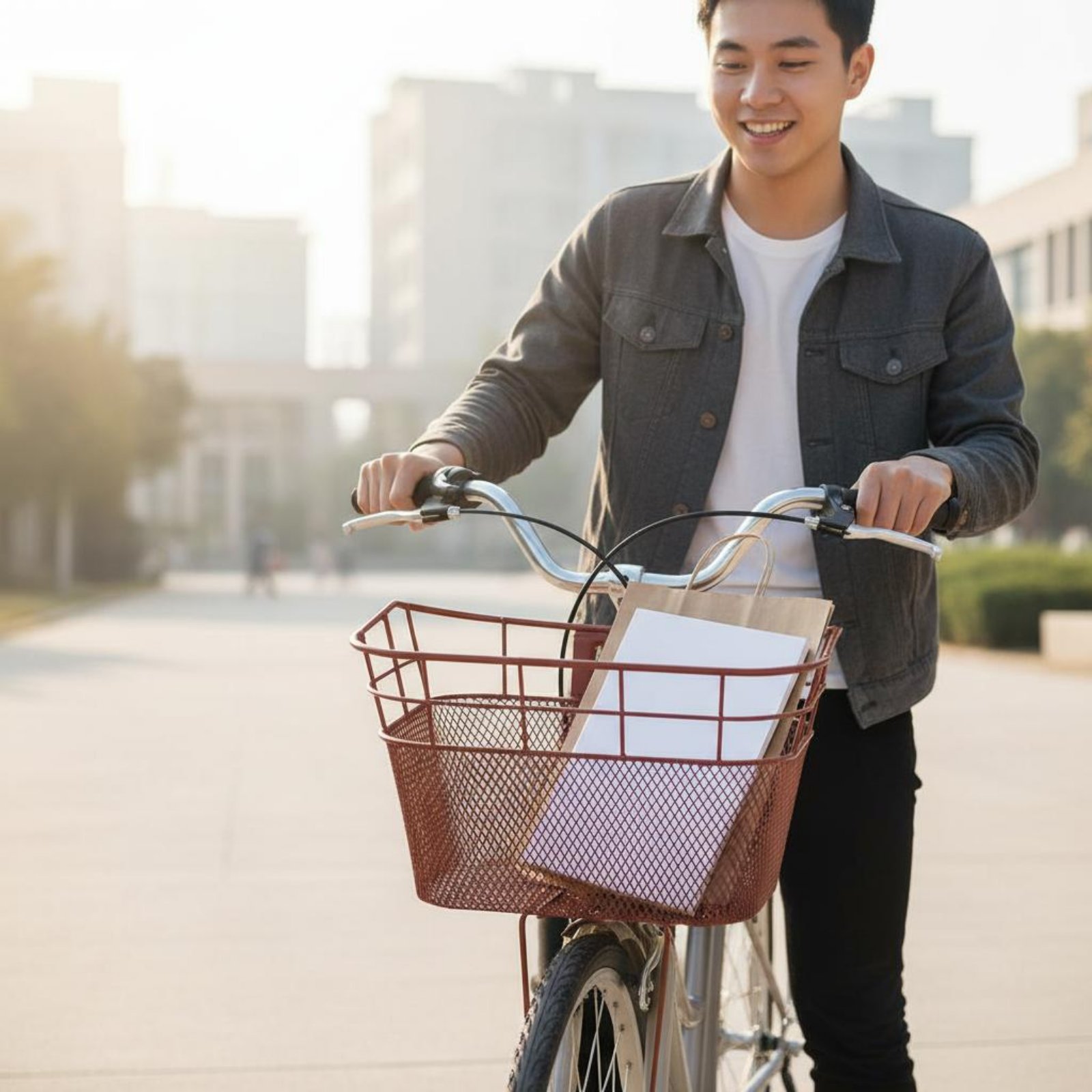 Front Metal Cycle Basket Large - Cycling Gear Shop review and price