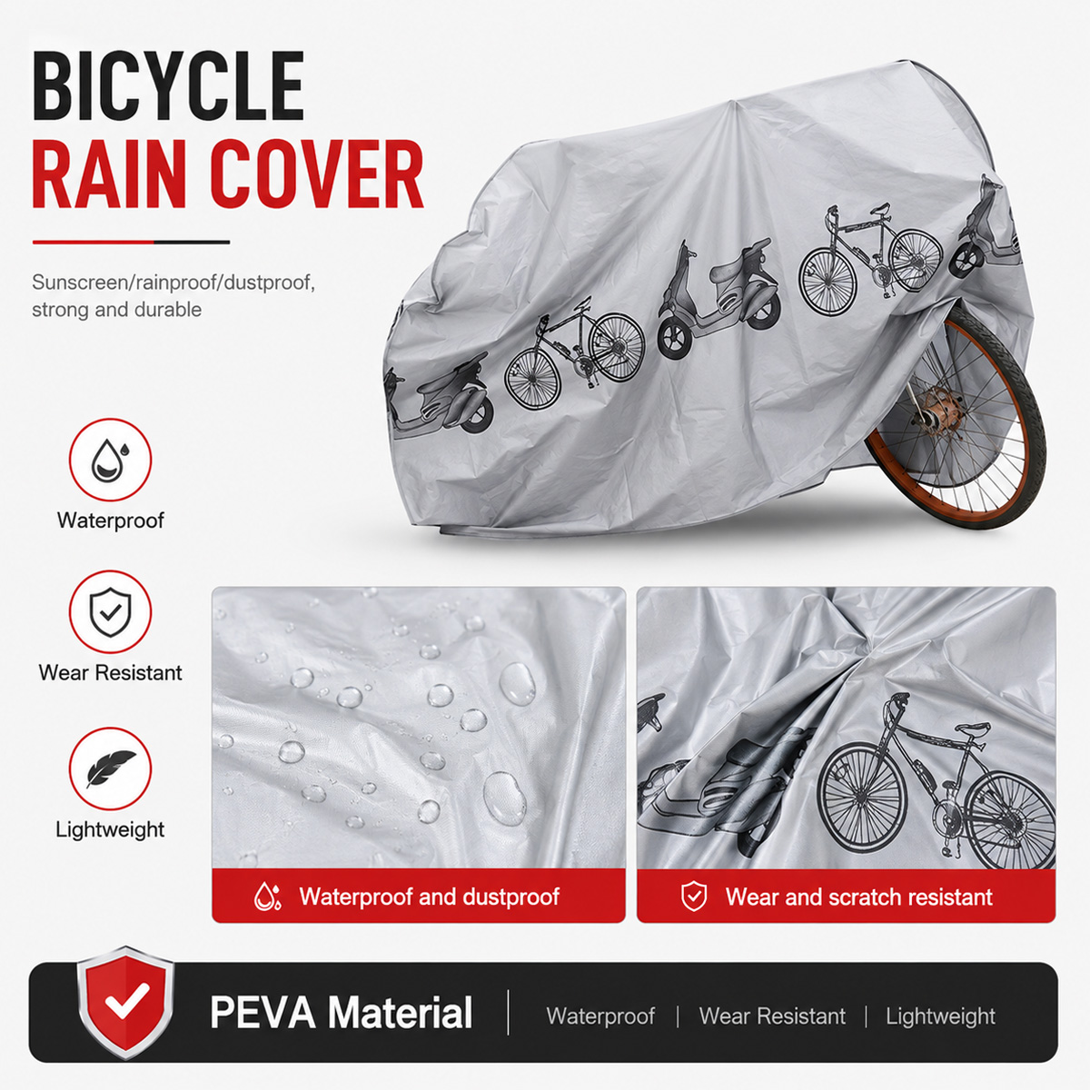 PINMOAP Universal Bicycle Rain - Cyclo Gear review and price