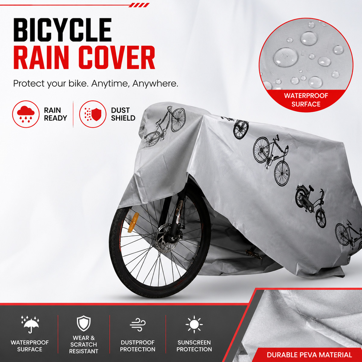 PINMOAP Universal Bicycle Rain - Cyclo Gear review and price
