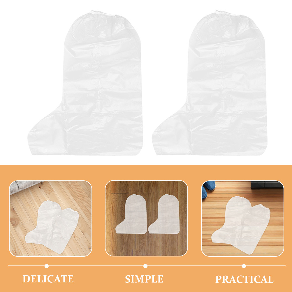20Pcs Waterproof Long Rain Sho - Cycling Shoe Covers review and price