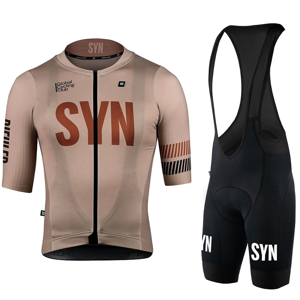 SYN Brown Cycling Clothing men - Cycling Gear Outfit review and price