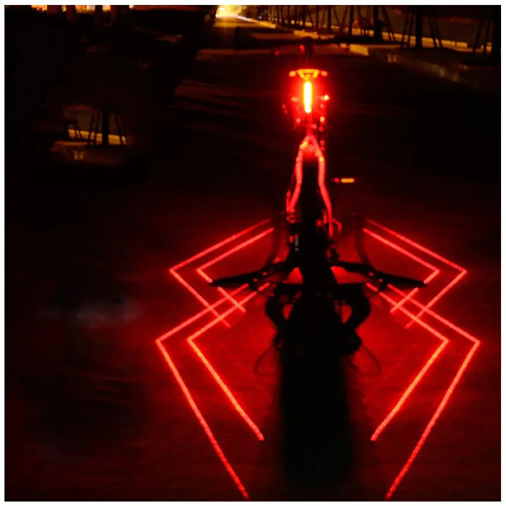 Laser Spider Pattern Bicycle T - Cycling Visibility Gear review and price