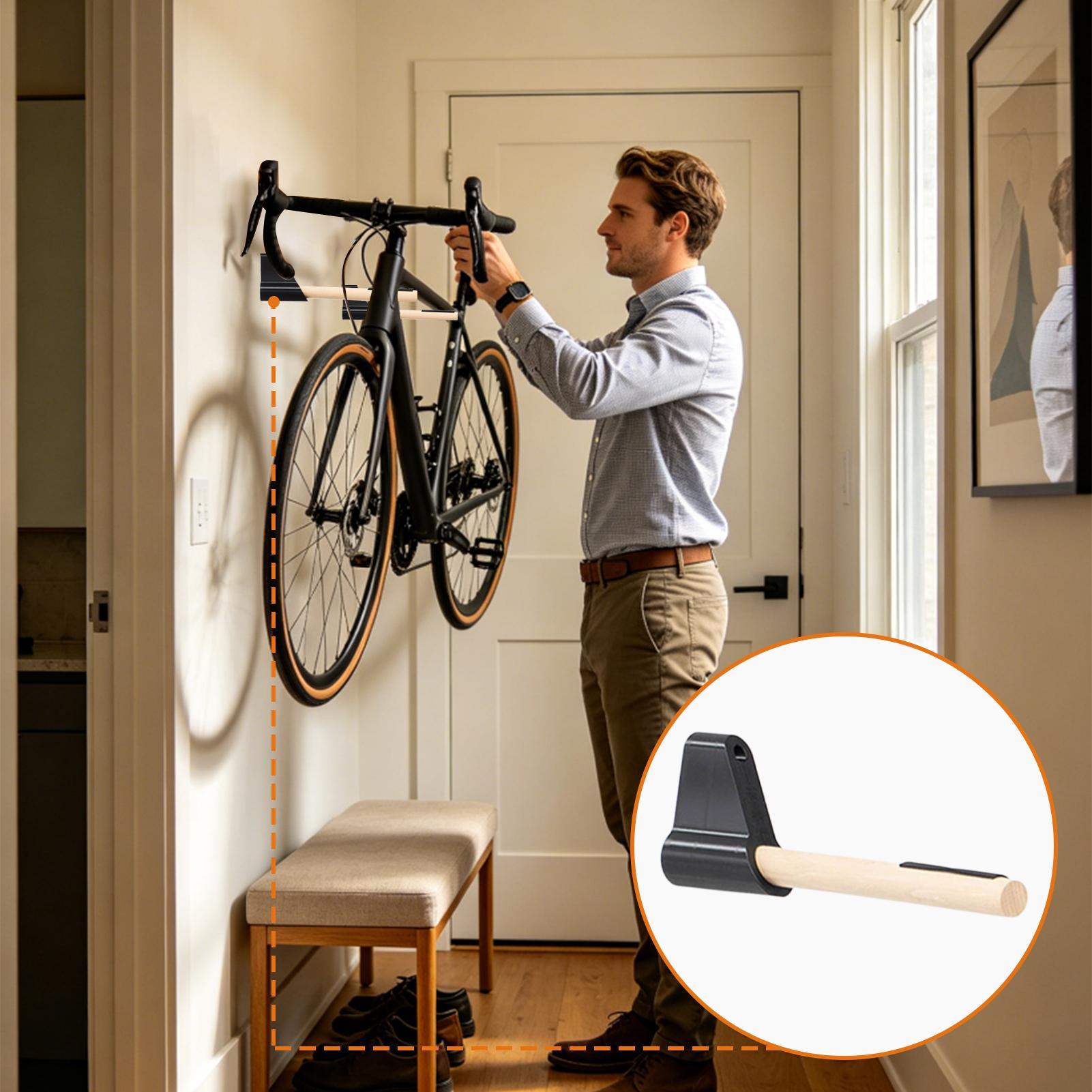 Bicycle Storage Hanger Bike Wa - Cycling Gear Organizer Wall review and price