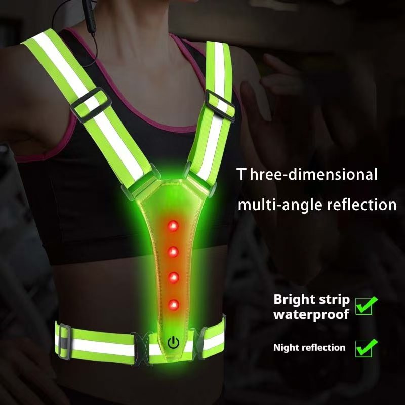 LED Running Vest Reflective Gl - Reflective Cycling Vest review and price