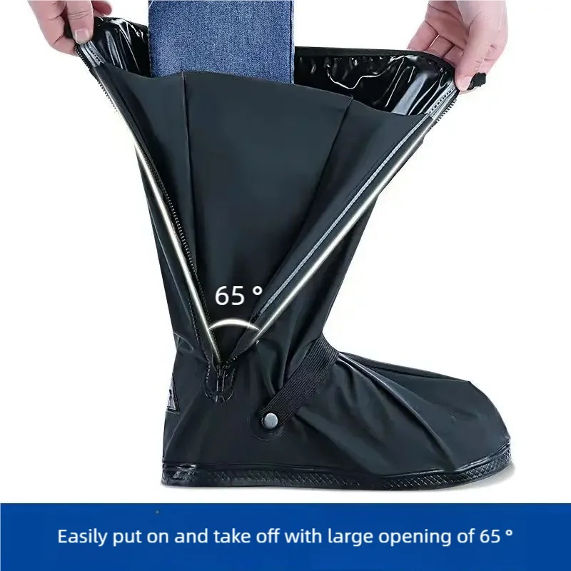 Black High Top Waterproof Rain - Cycling Shoe Covers review and price