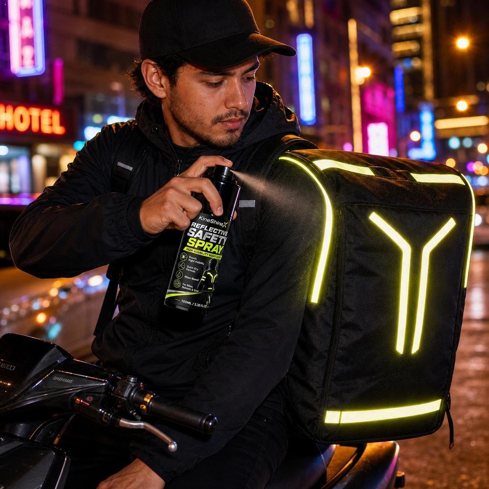 Reflective Safety Spray Night  - Cycling Visibility Gear review and price