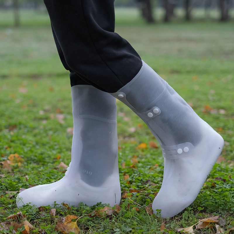Waterproof Long High Tube Rain - Cycling Shoe Covers review and price