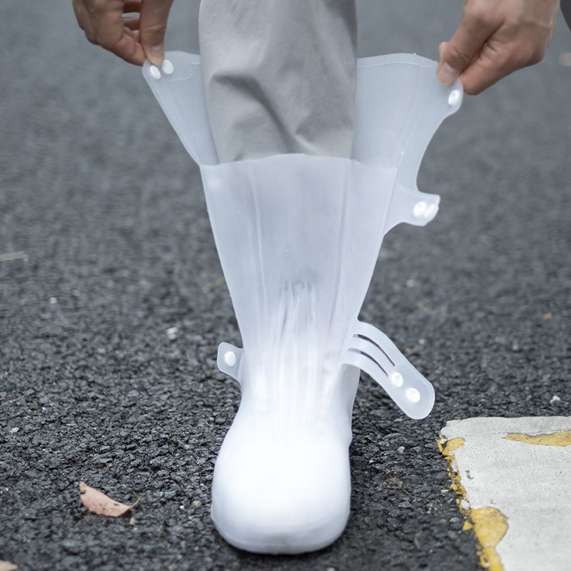 Waterproof Long High Tube Rain - Cycling Shoe Covers review and price