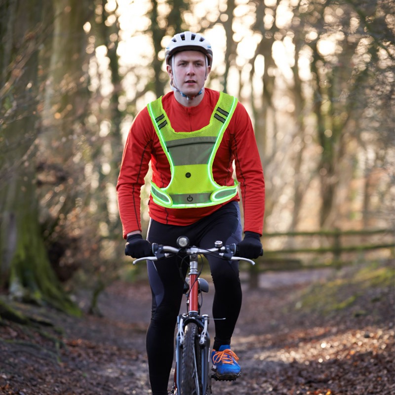 LED Light Up Sportswear Mesh F - Cycling Visibility Gear review and price