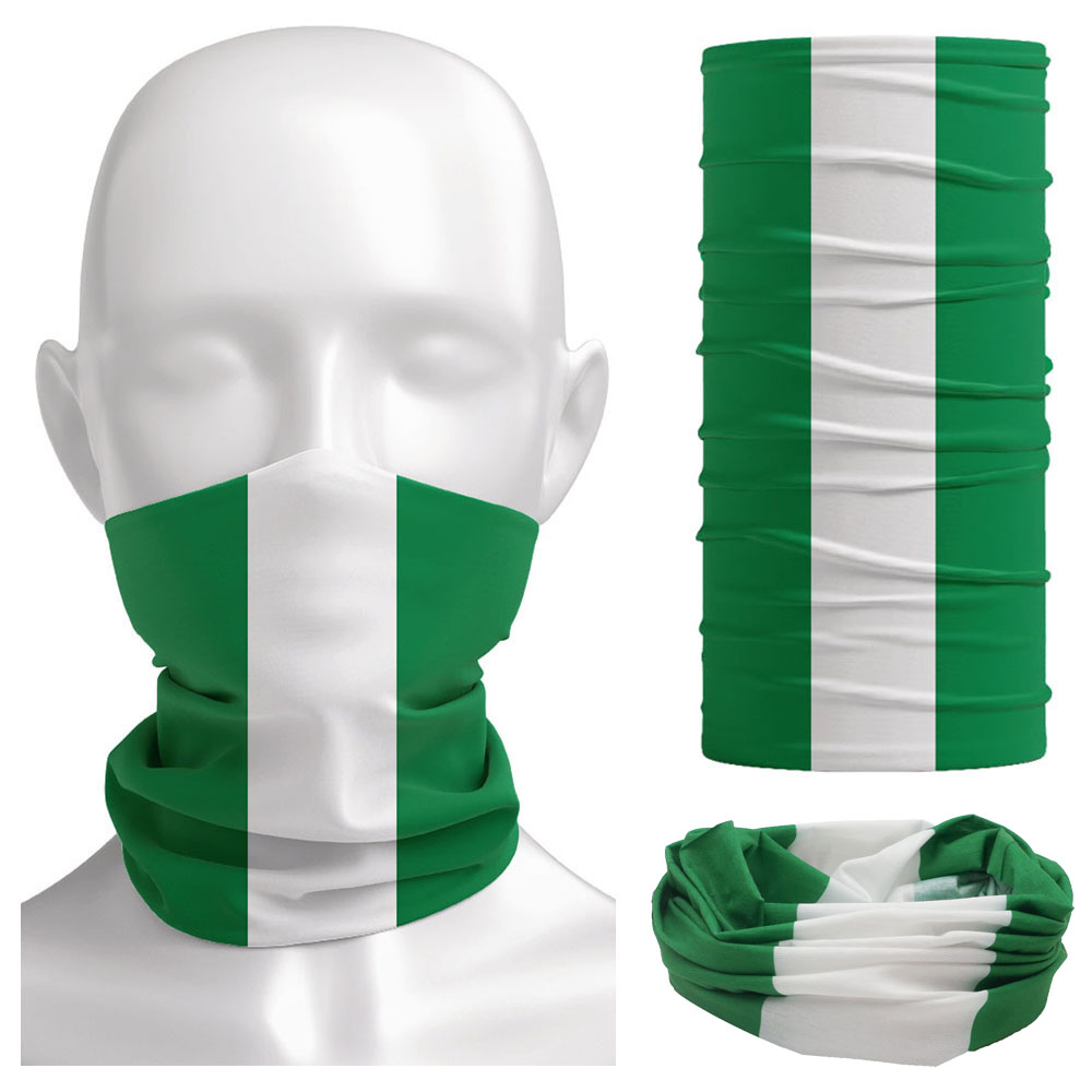 Nigeria Flag Bandanna Women Ne - Cycling Gear Man review and price