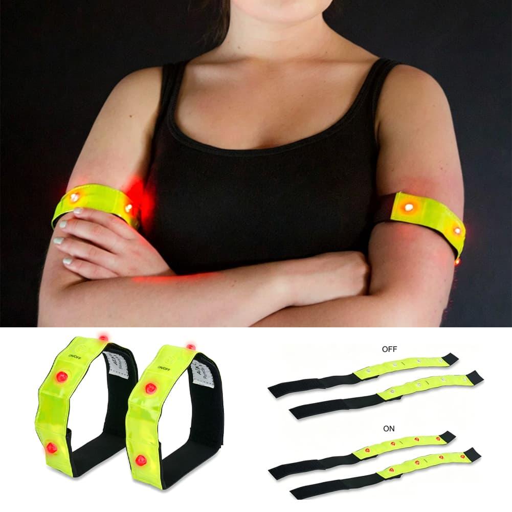 LED Reflective Armband With Fl - Cycling Visibility Gear review and price