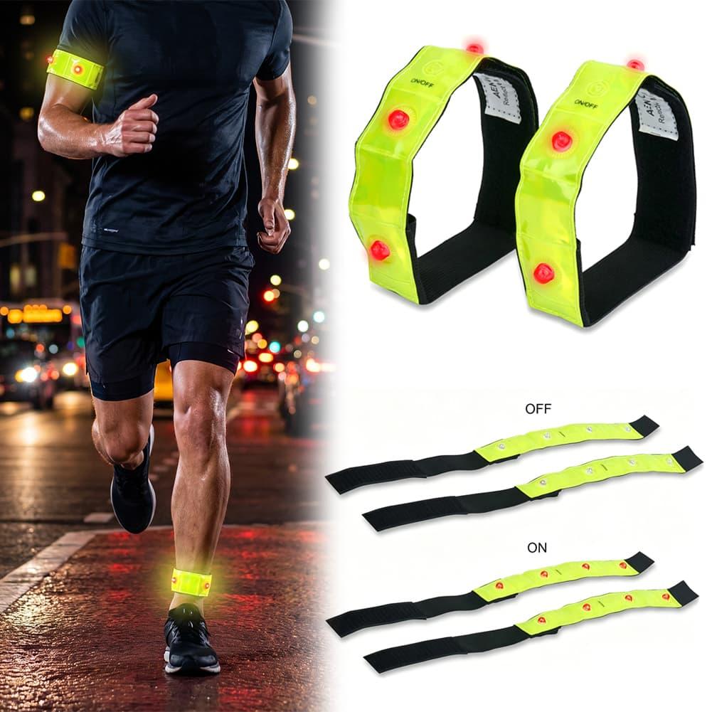 LED Reflective Armband With Fl - Cycling Visibility Gear review and price