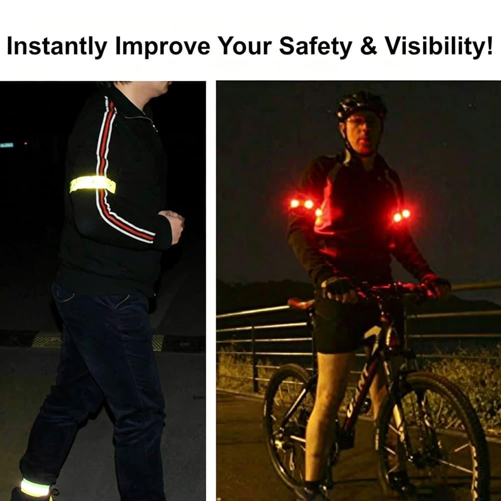 LED Reflective Armband With Fl - Cycling Visibility Gear review and price
