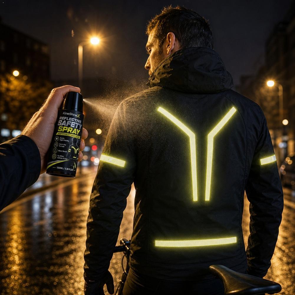 Night Reflective Safety Spray  - Cycling Visibility Gear review and price